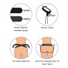 LoveToy Gode ceinture Easy Strap-On 12 x 3.7 cm Marron